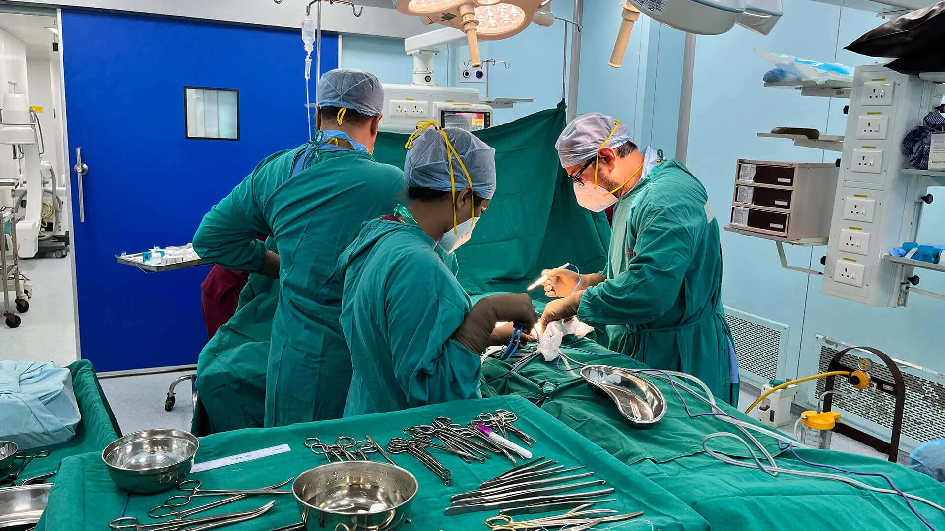 State of the art operation theatres
